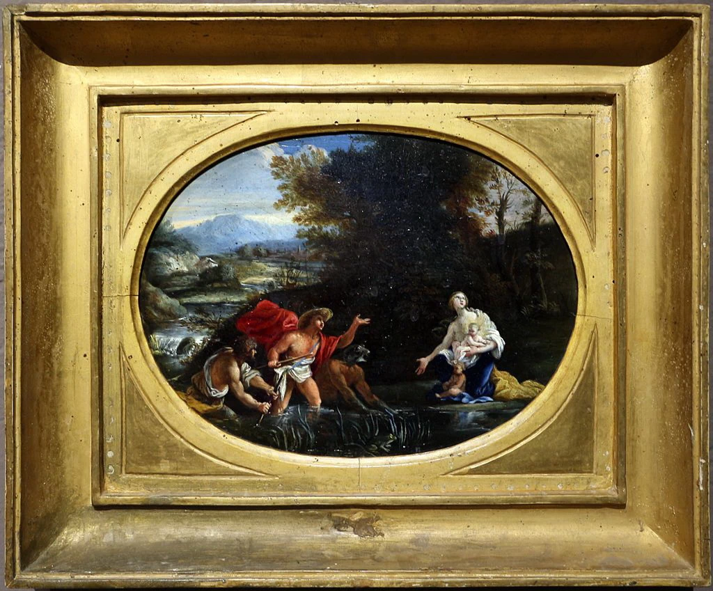 Diana, latona trasforma in rame i pastori di Licia - attribuito, pinacoteca Tacchi, Venturi
